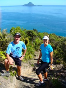 NZ run with Morgan